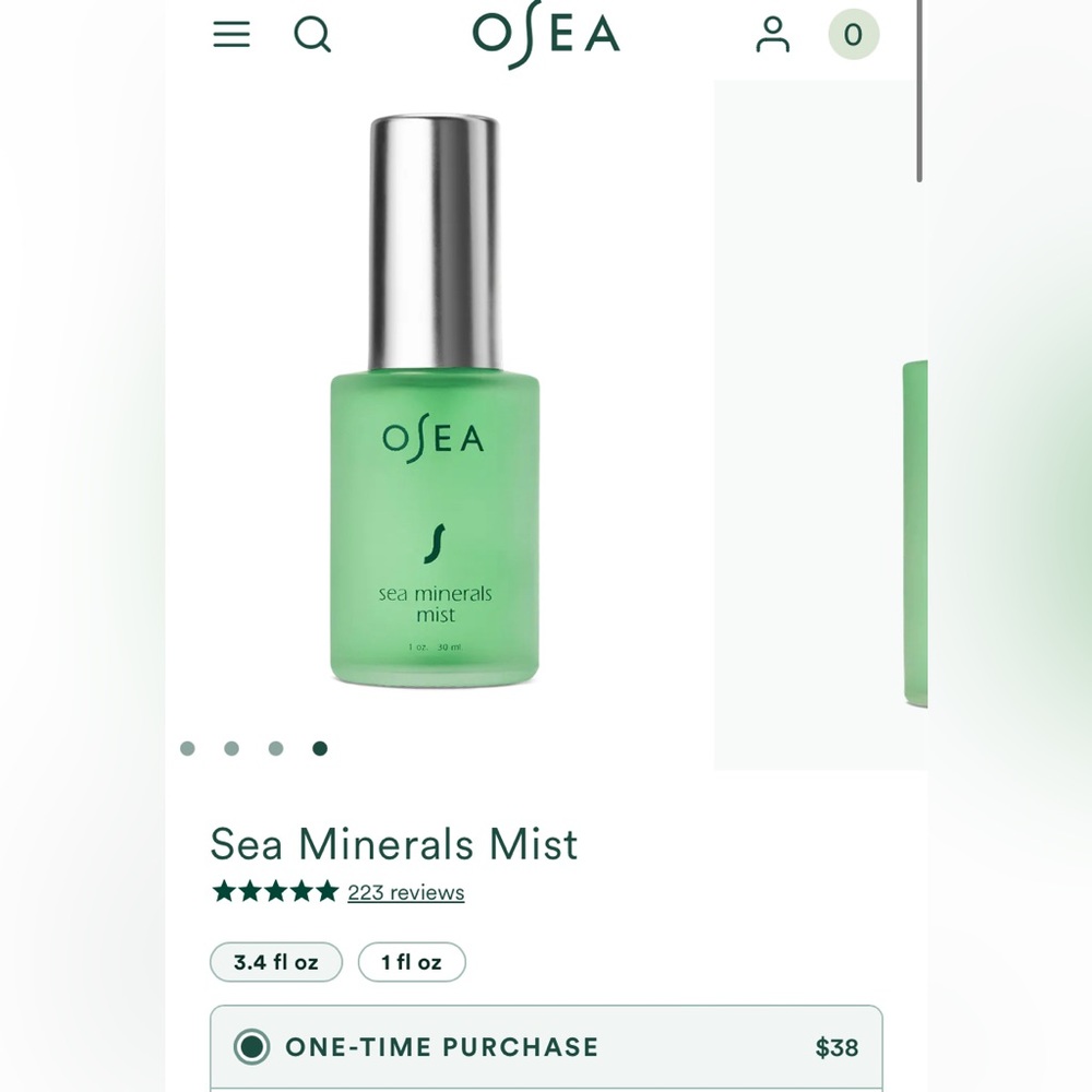 Osea Sea Minerals Mist